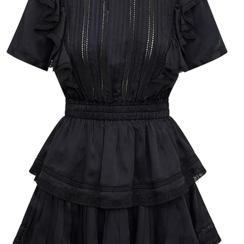 LoveShackFancy Natasha Heritage Mini Dress